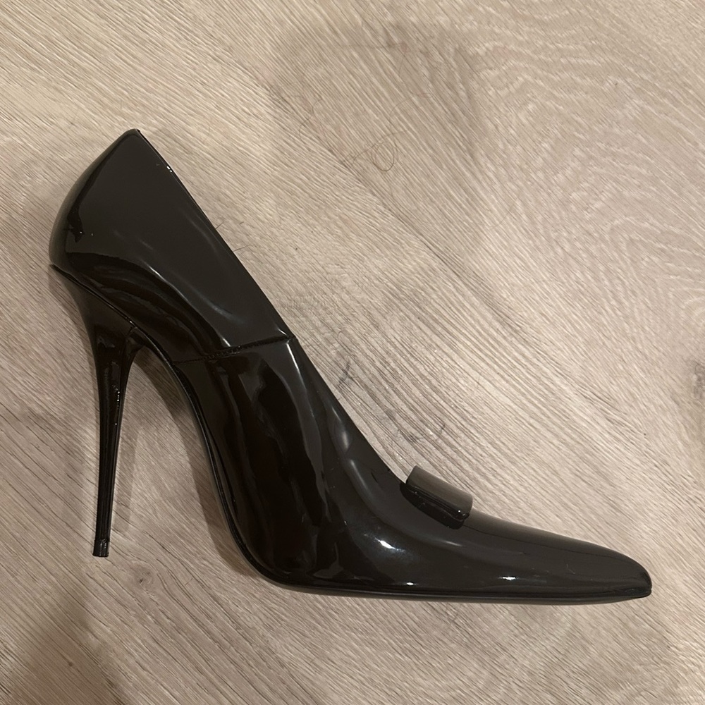 Saint Laurent Patent Kayla Heels - Picture 4 of 11